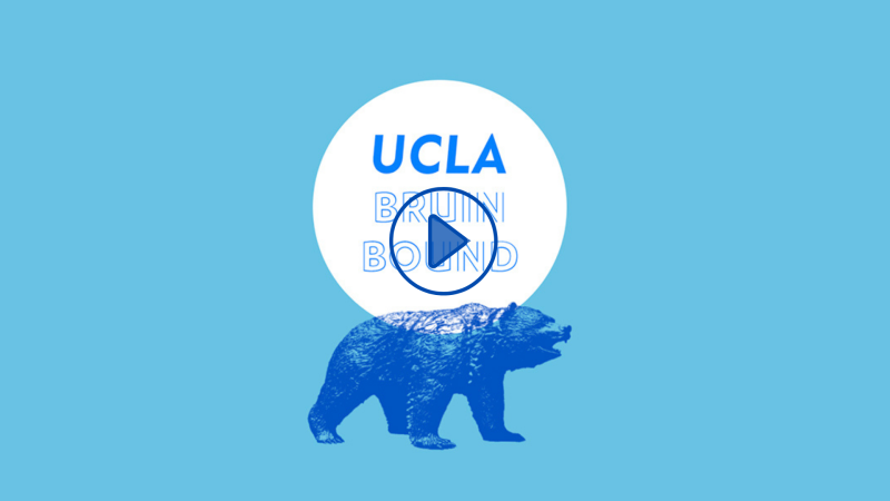 Guidebook BruinBound Opening video with UCLA Bruin Bear